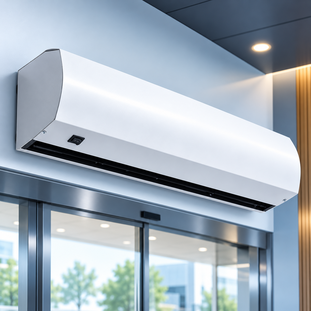 Commercial Aircurtain MS Powder Coated